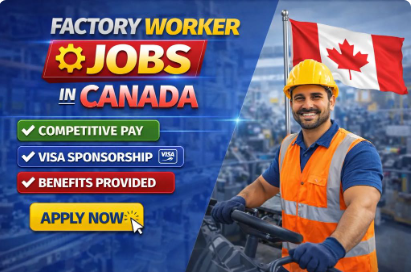 Factory Worker Jobs in Canada with Visa Sponsorship 2026.